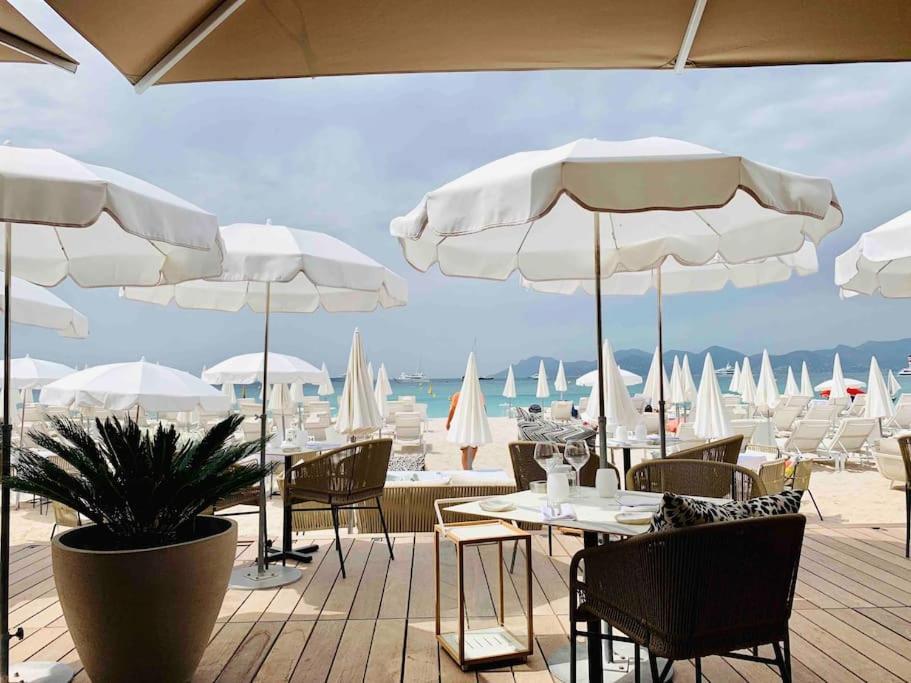 Mythique Miramar Cannes Croisette Terrasse Clim Parking Wifi ภายนอก รูปภาพ