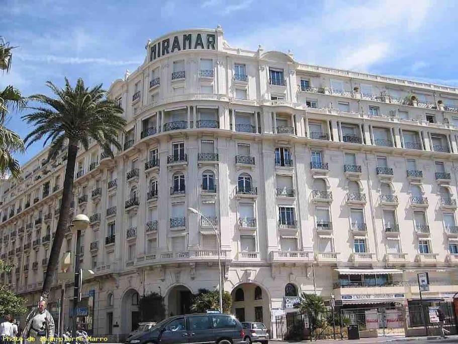 Mythique Miramar Cannes Croisette Terrasse Clim Parking Wifi ภายนอก รูปภาพ