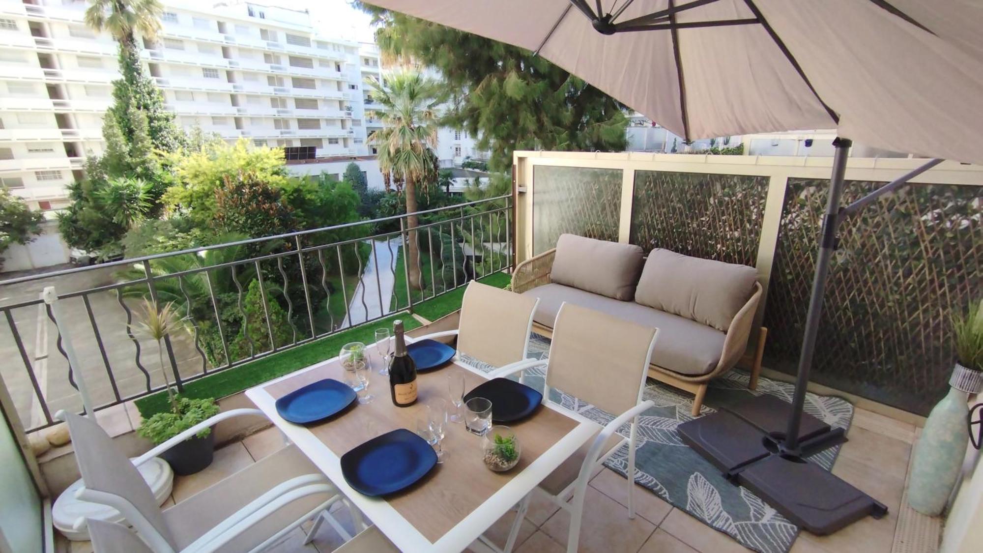 Mythique Miramar Cannes Croisette Terrasse Clim Parking Wifi ภายนอก รูปภาพ