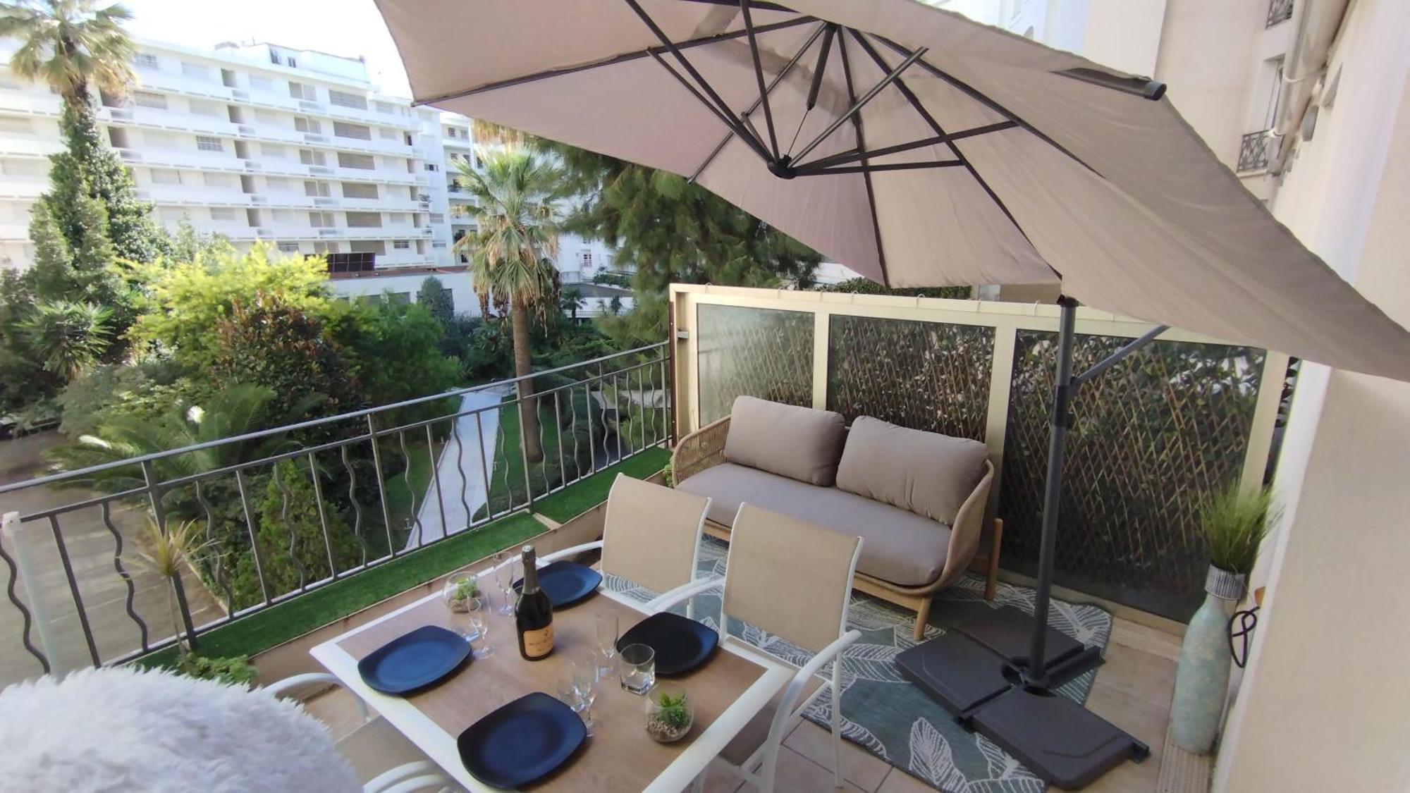 Mythique Miramar Cannes Croisette Terrasse Clim Parking Wifi ภายนอก รูปภาพ